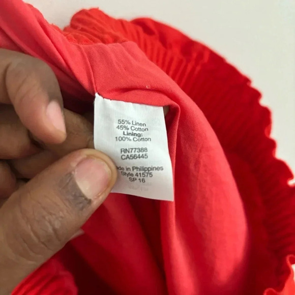 J. Crew Sidewalk Coral Skirt With Pockets 4 - Picture 4 of 10